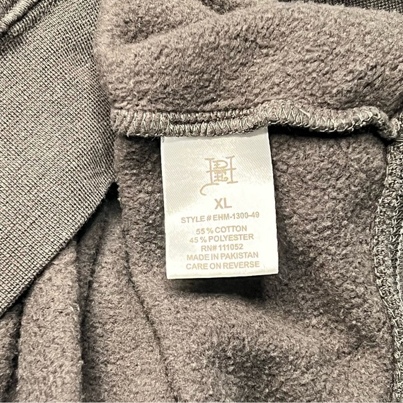 Ed Hardy Charcoal Grey Hoodie with an "Exploding Skull" Graphic - Picture 9 of 11